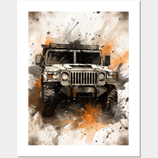 US Military Humvee Posters and Art